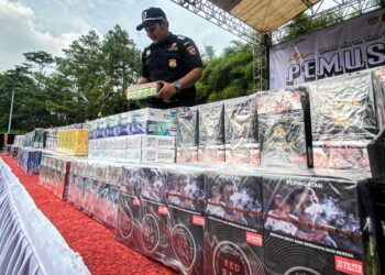Operasi “Maung Padjajaran”, Bea Cukai Jabar Sita Lebih dari 2 Juta Batang Rokok Ilegal